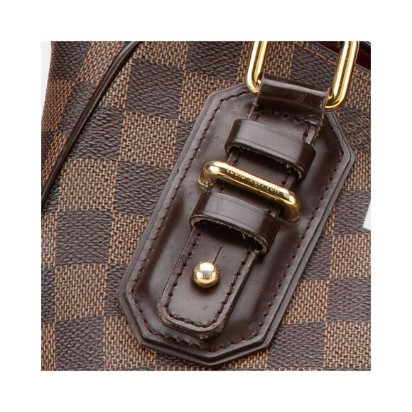 Pre Loved louis vuitton Damier Ebene Griet Women Brown Tote Bags - Picture 7 of 8